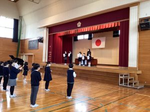 3.24　３学期終業式・修了式・離任式